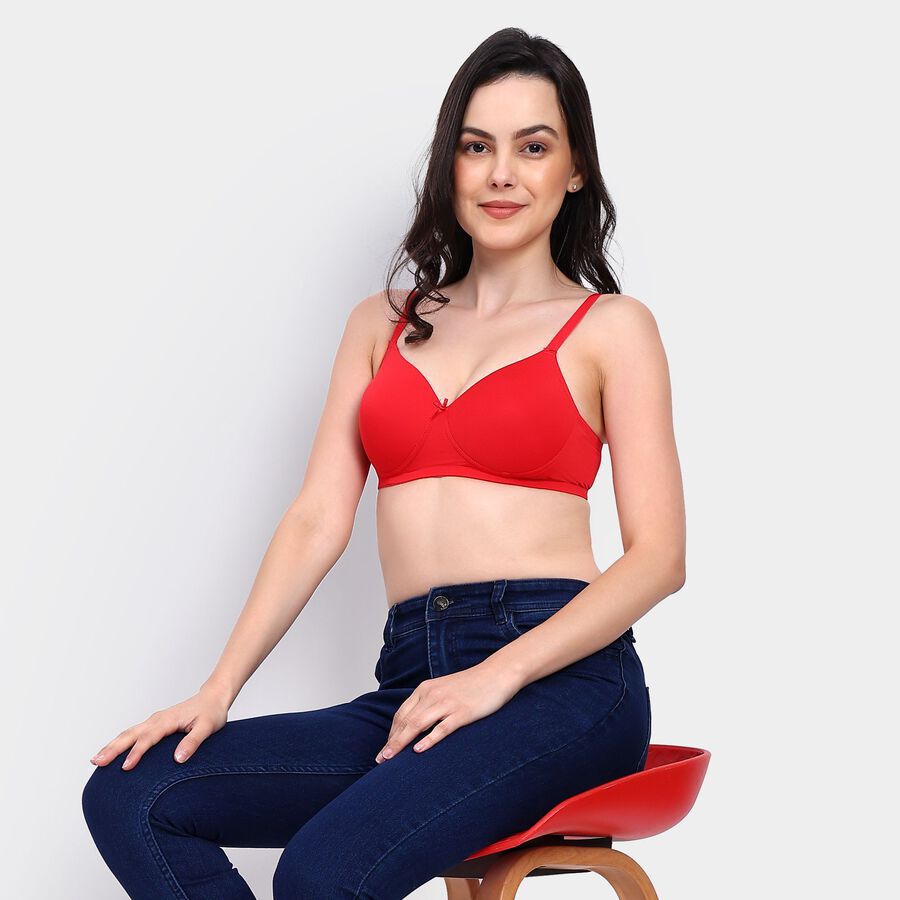 Ladies' Bra , Red, large image number null